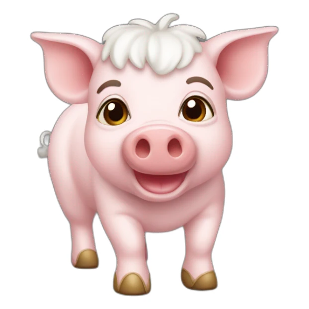 Chevaucheur de cochon sticker