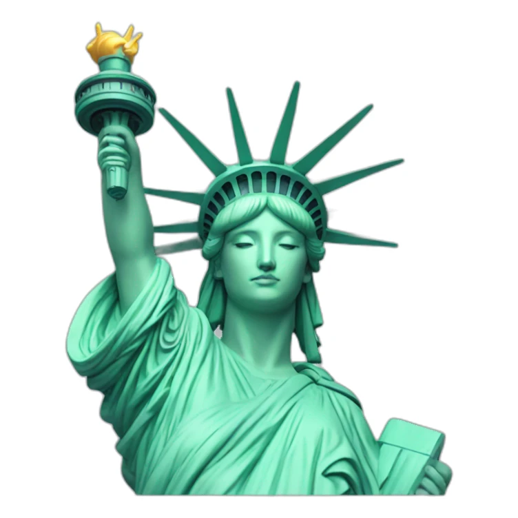 Statue of Liberty kpop sticker