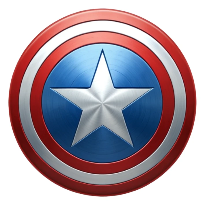 captain america shield sticker