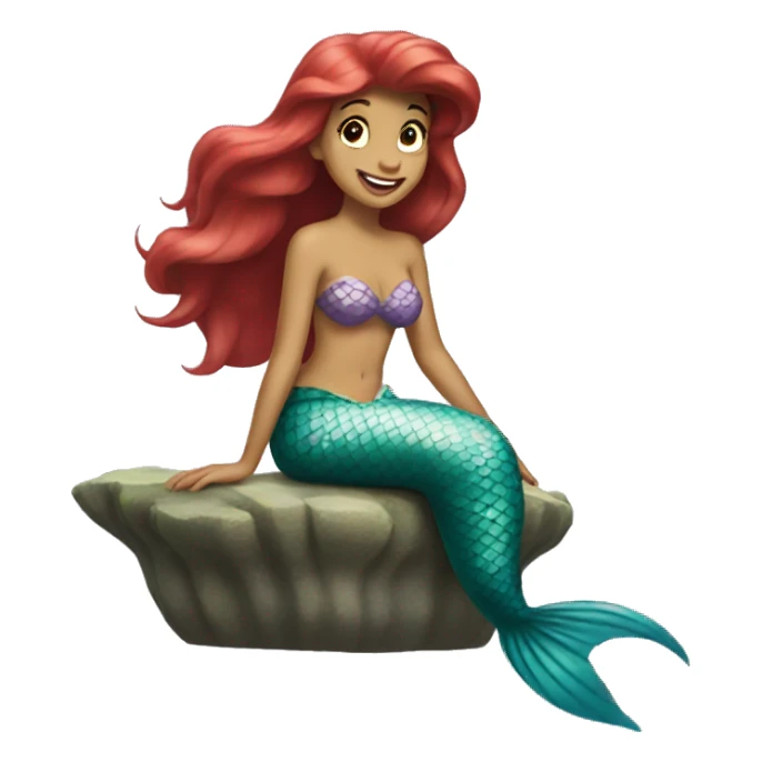The little mermaid sticker