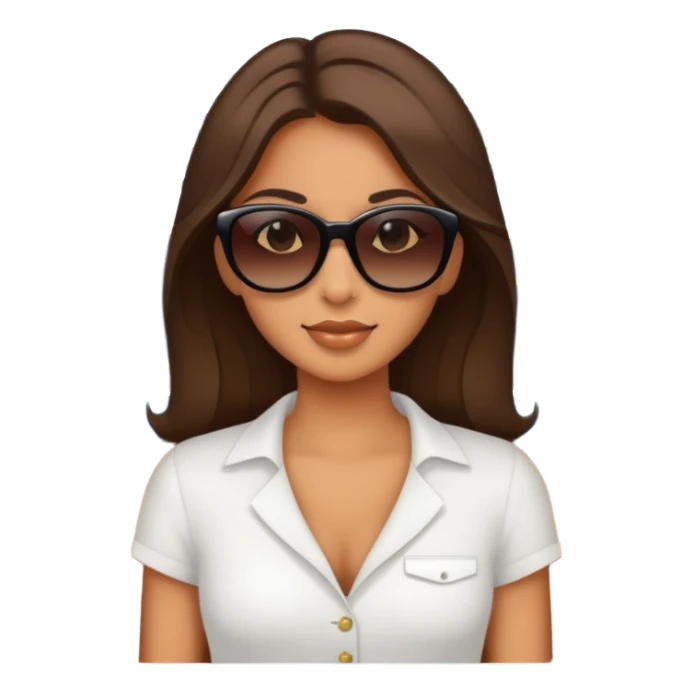 Girl on cruise ship sticker