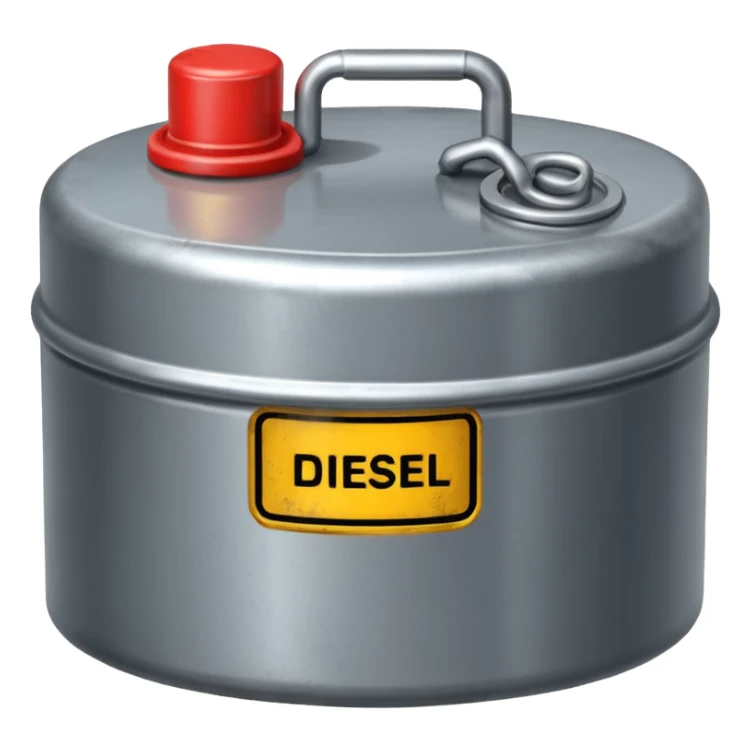 diesel canister sticker
