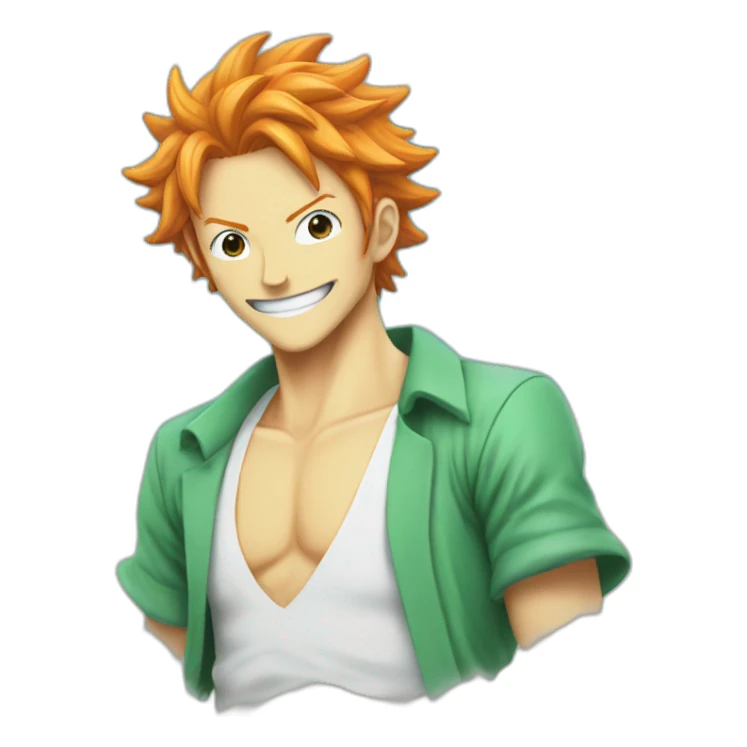 Nami One piece shirt sticker