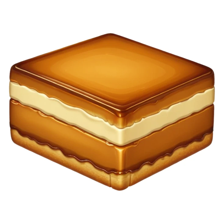 caramel slice sticker