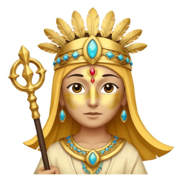 the Egyptian god Ra sticker