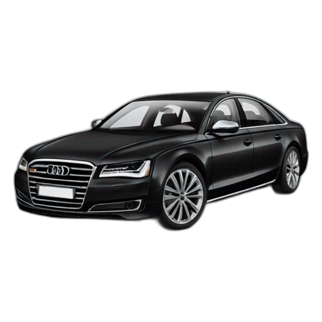 AUDI A8 black sticker