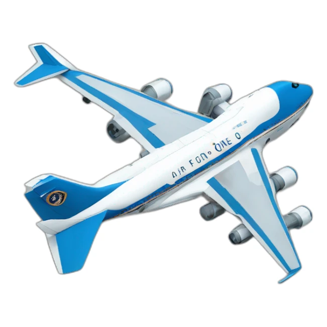 Air force one choose sticker