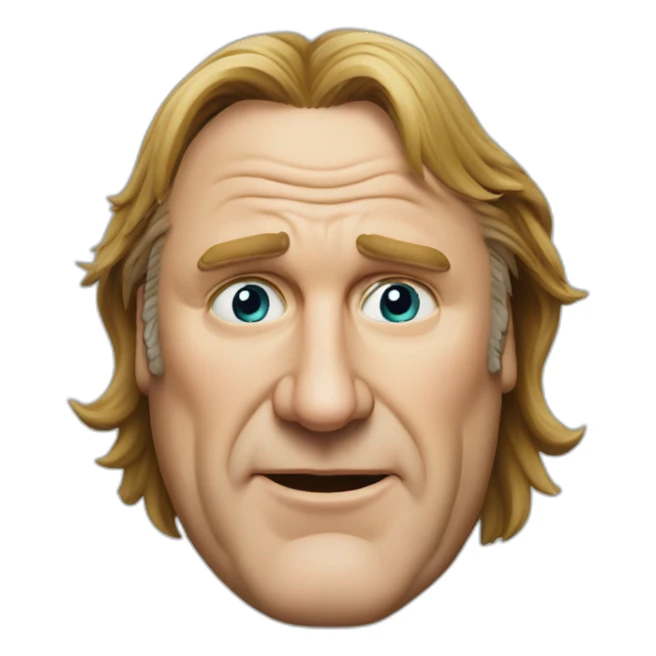 Jerard depardieu sticker