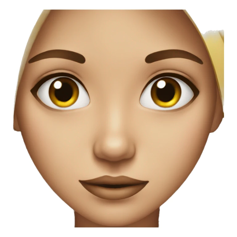 girl with dark circles sticker