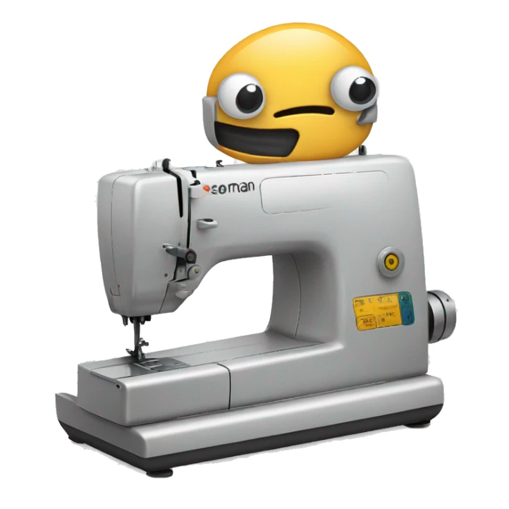 Máquina de coser  sticker