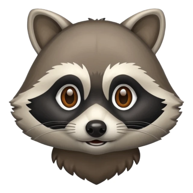 Raccoon sticker
