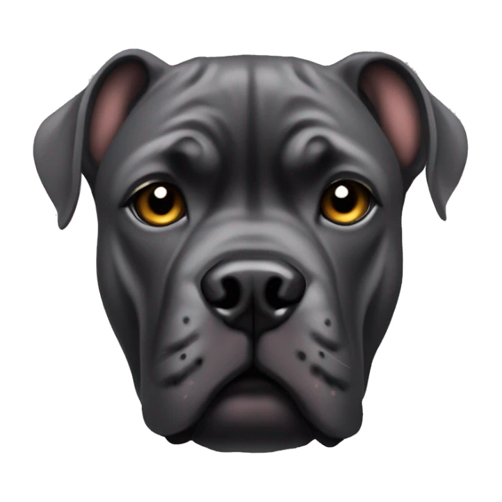 Pointy ears cane corso sticker
