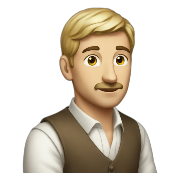 Pierre Loti writing sticker