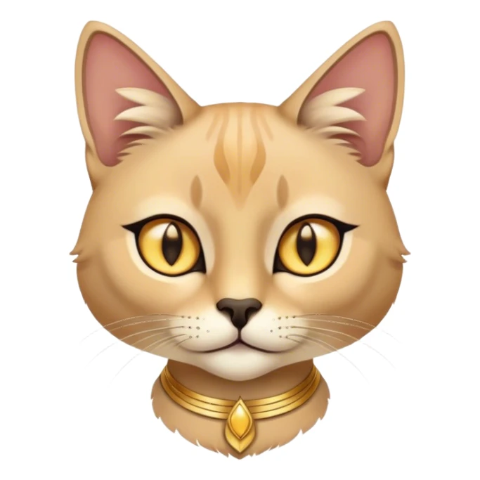 cute Egyptian cat sticker