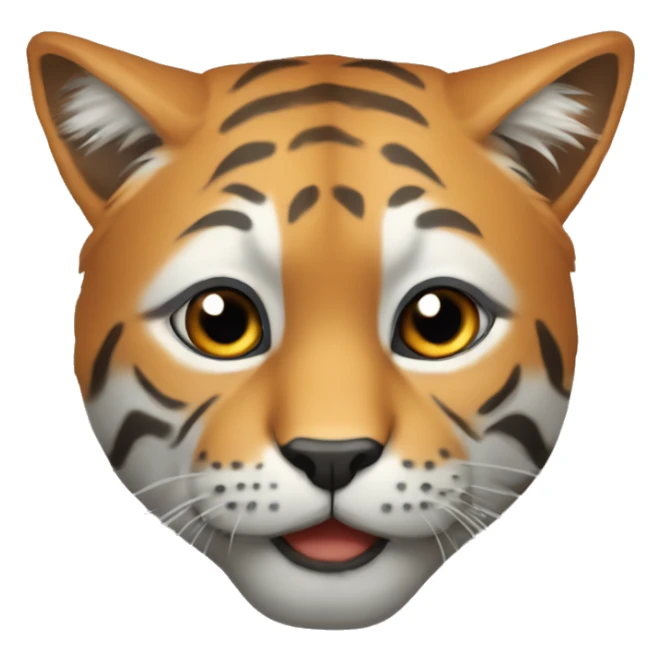 шотландский серый кот в оранжевом худи sticker