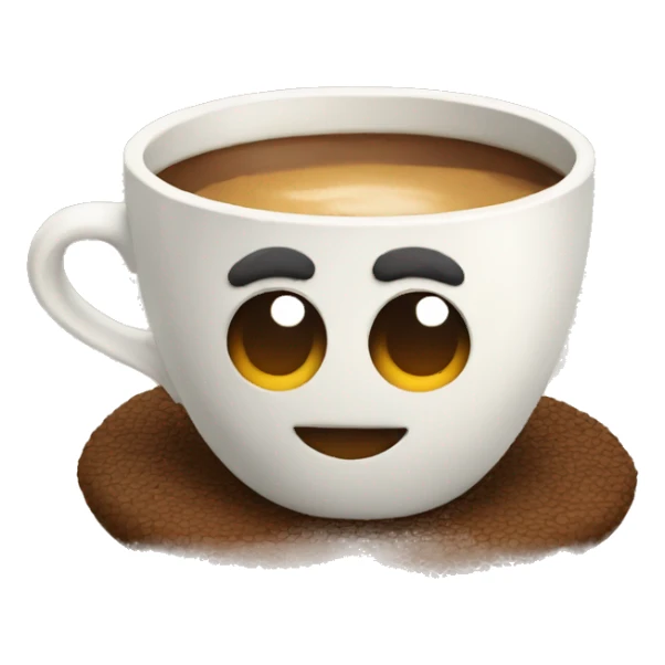 cozy coffee cup sticker