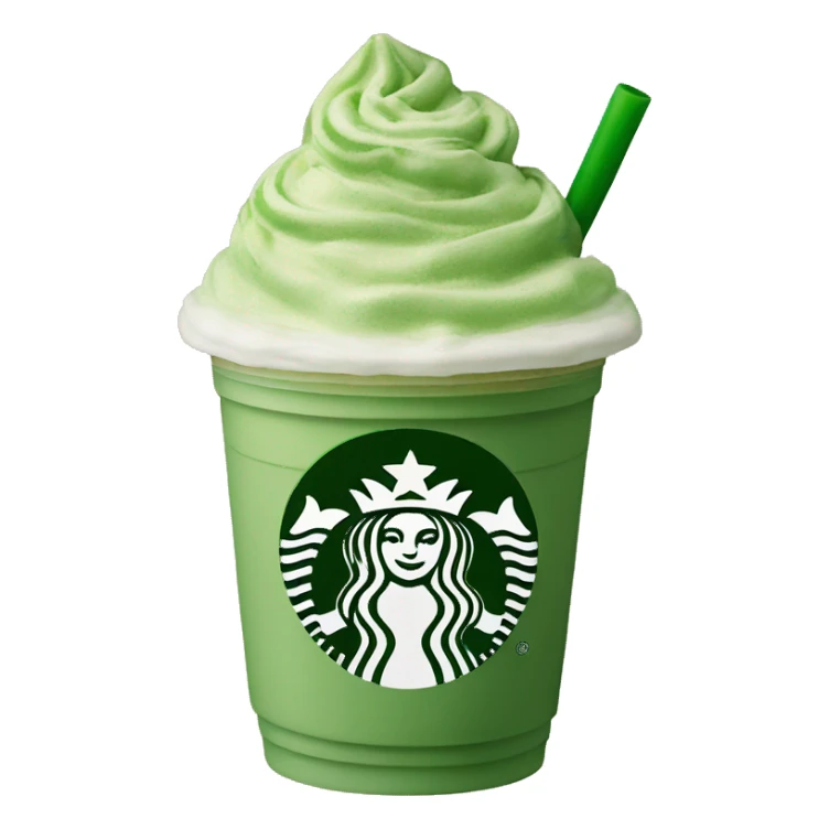 Starbucks matcha Frappuccino  sticker