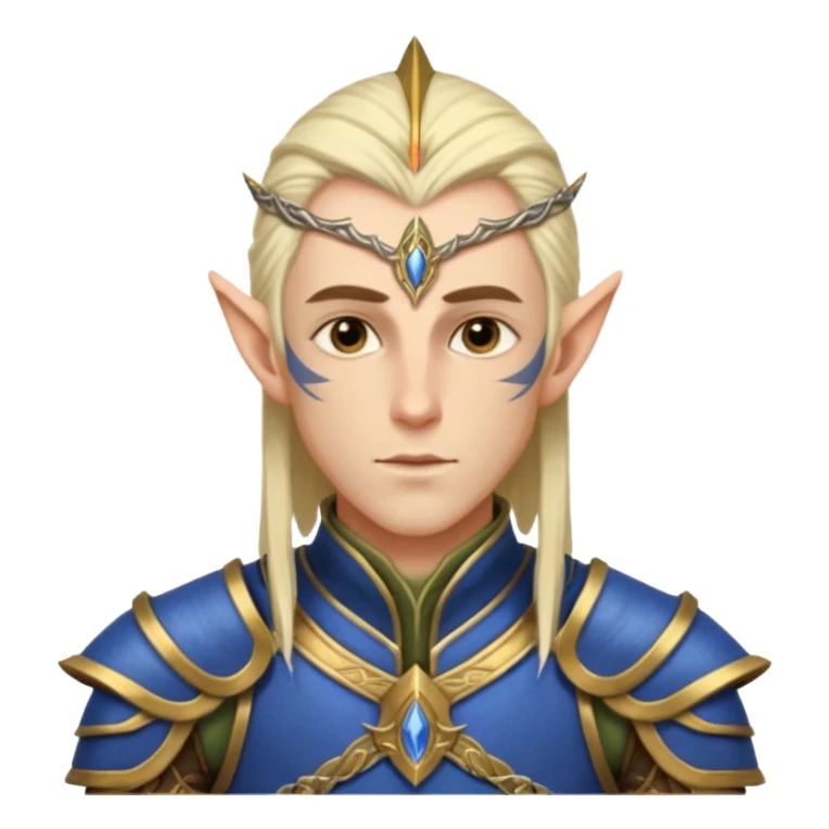 ESO male high elf sticker