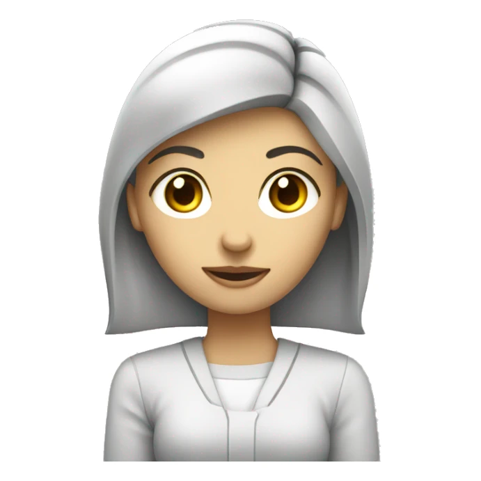 disciplinary white female student writing sticker