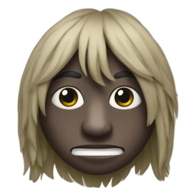 Mowgli with mask sticker