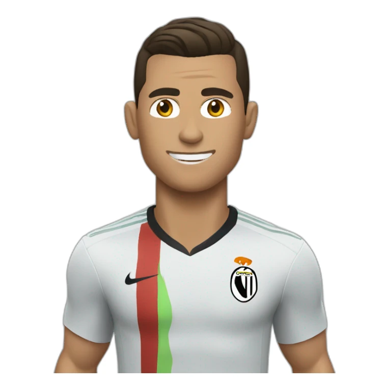 Cr7 haciendo siu sticker