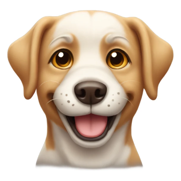 Dog with smile  sticker