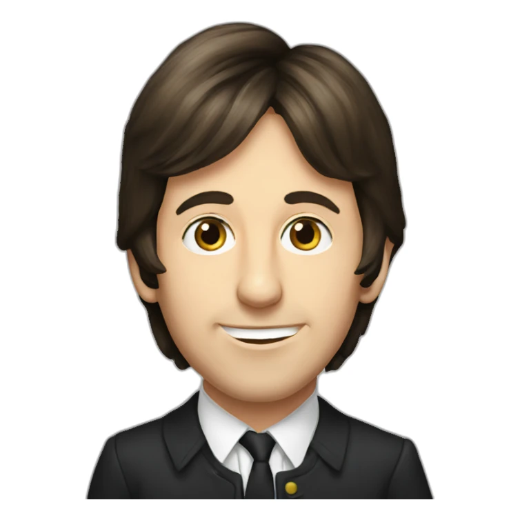 Young-Paul McCartney sticker