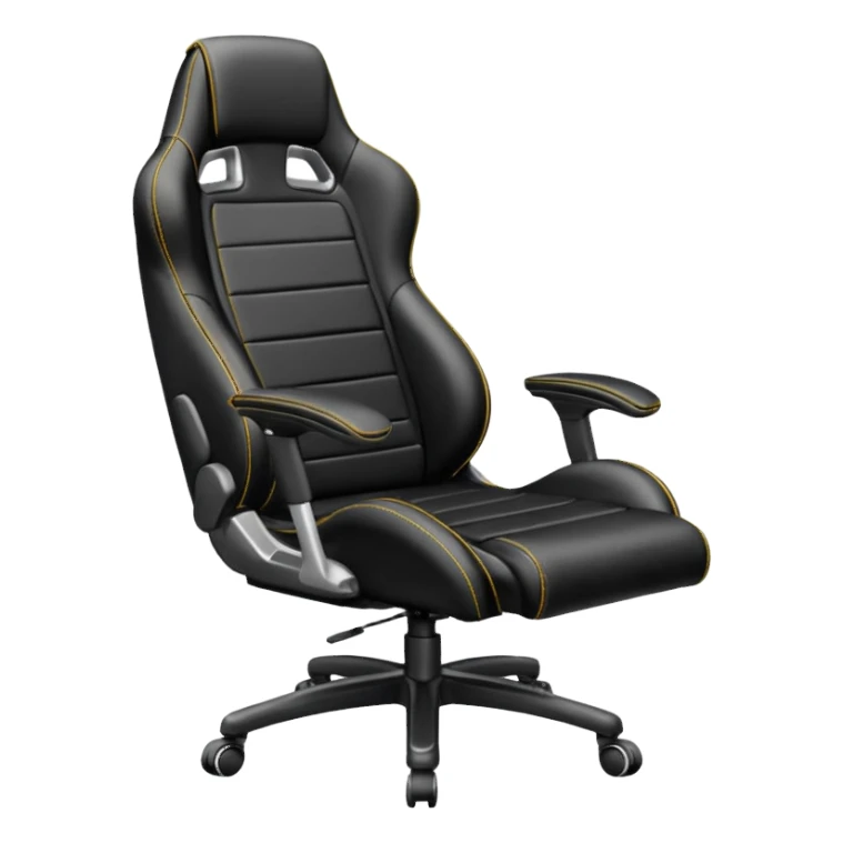 Brilliant ergonomics car chair sticker