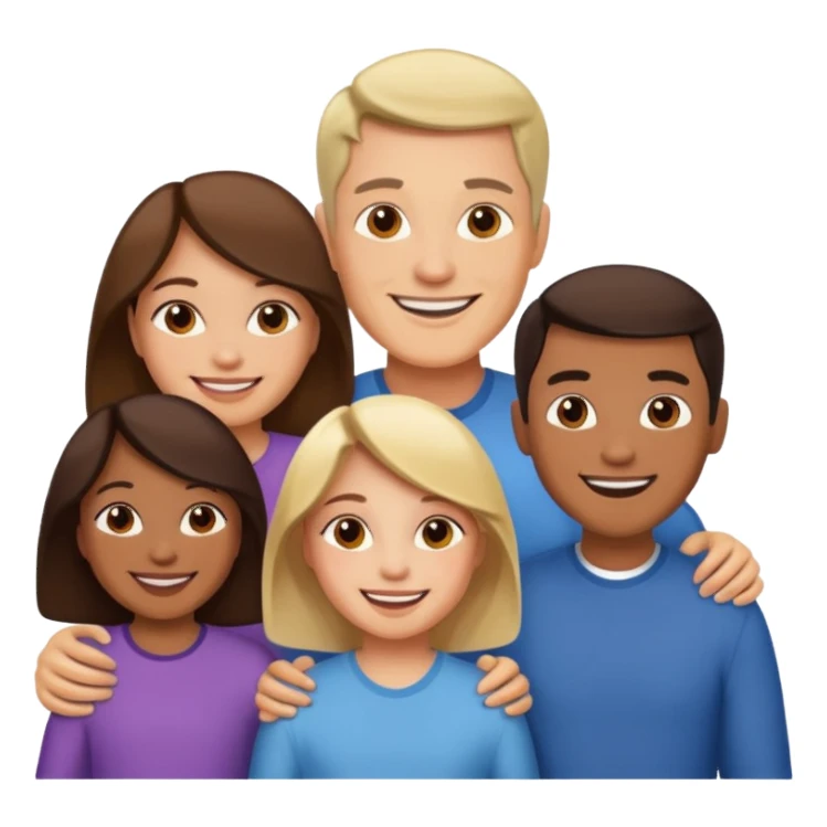 Eigene Familienbild sticker
