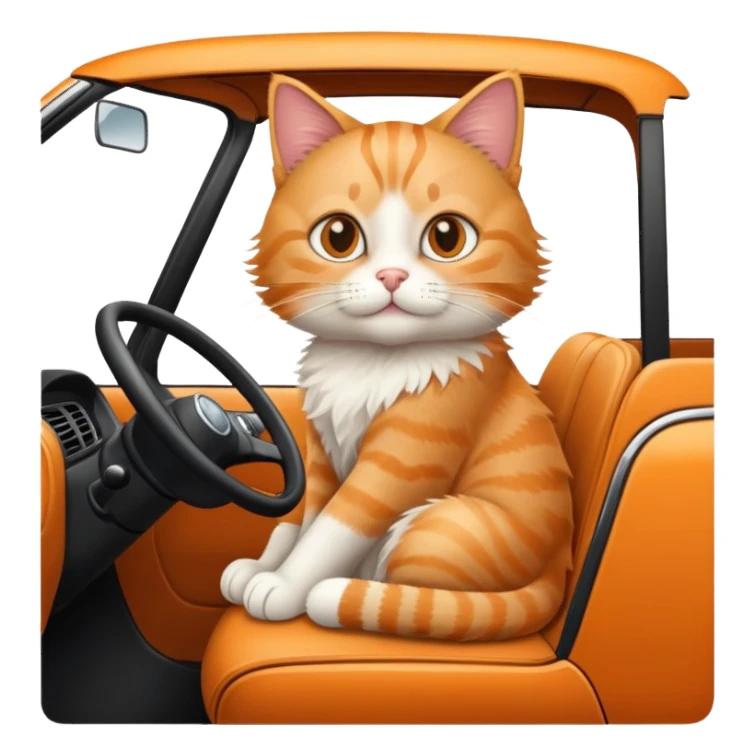 Cat car sticker