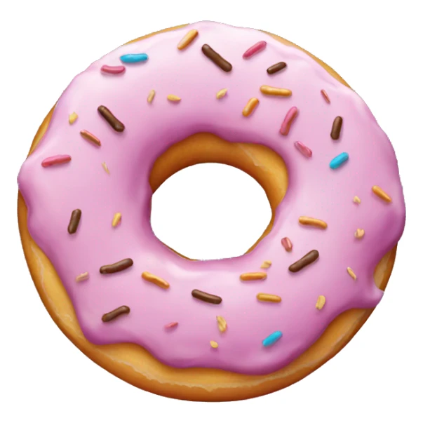Donut sticker