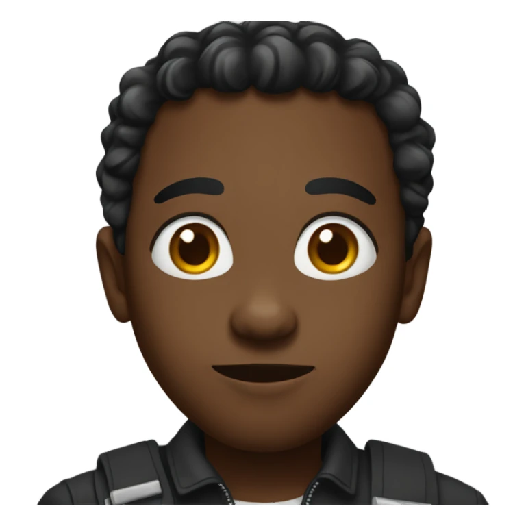 A black person sticker