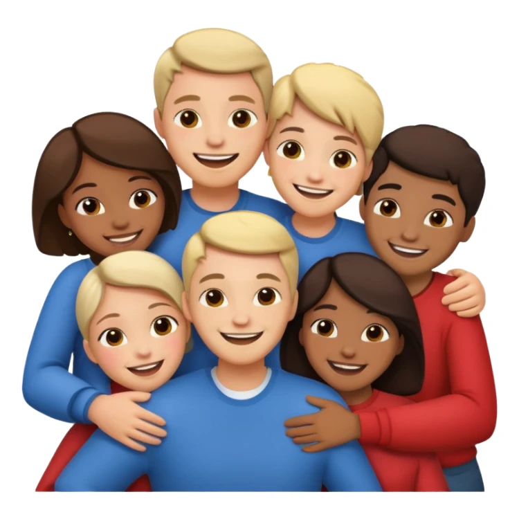 People Hugging sticker