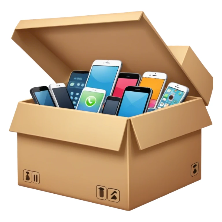 Big box of electronics sticker