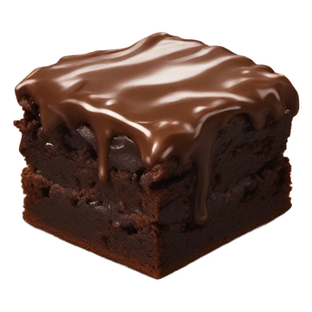 Delicious brownie sticker