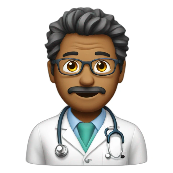 Crazy doctor sticker