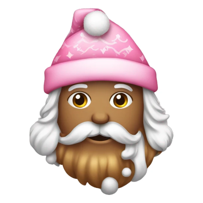 Árvore de Natal com decoração rosa sticker