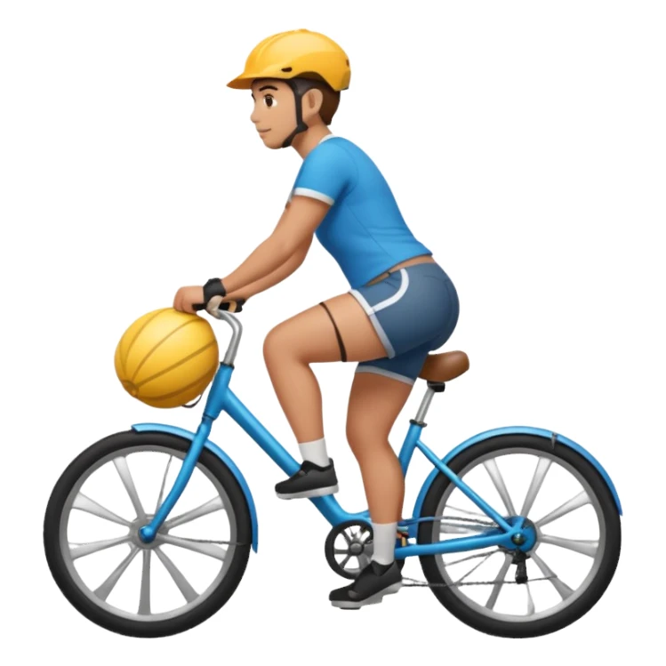 big butt on bike sticker