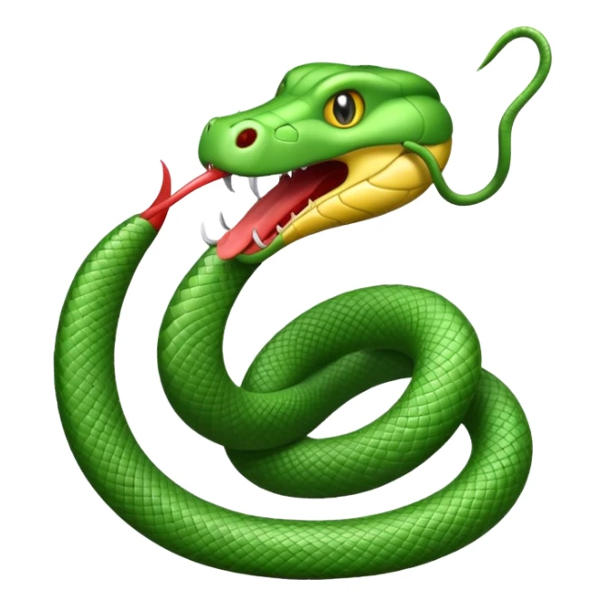 hoop snake sticker