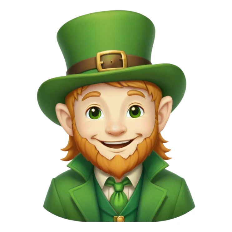 Celebratory Leprechaun sticker