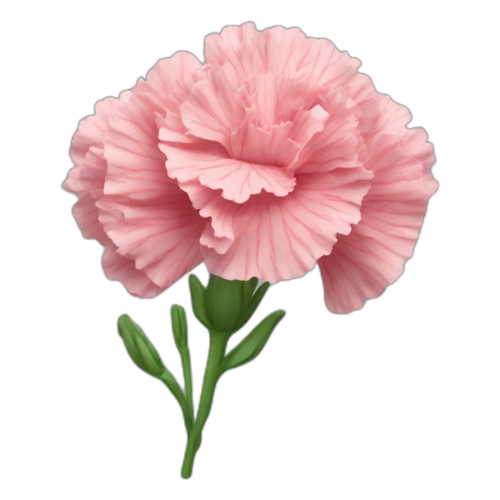 Carnation flowers sticker