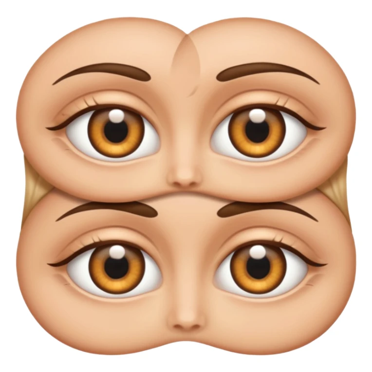 Peeping eyes sticker