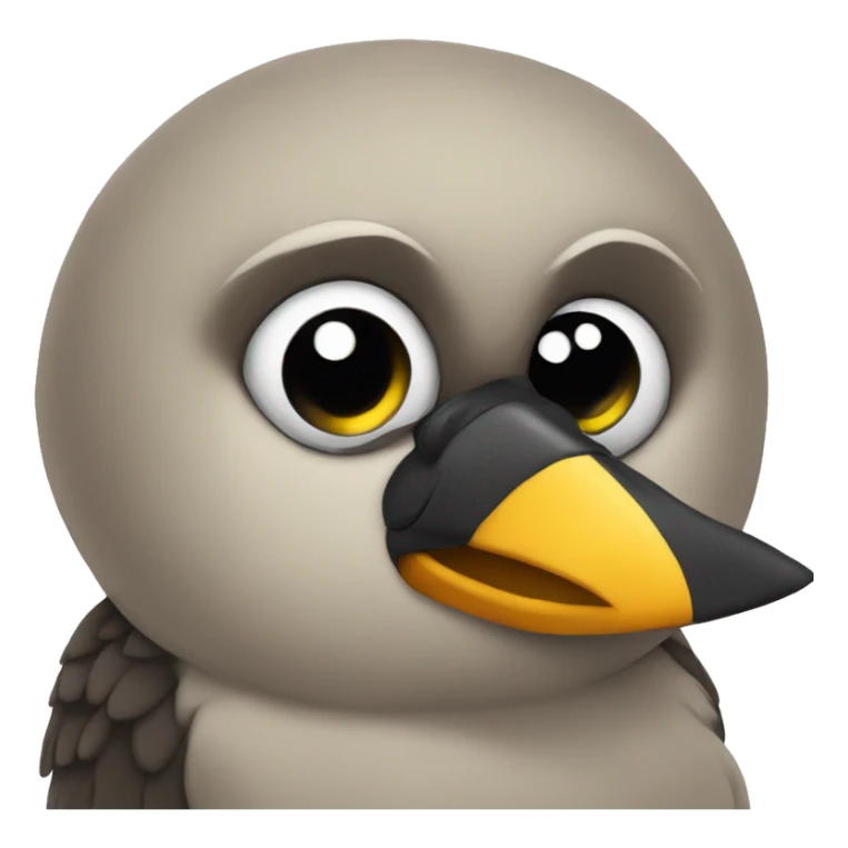 cute beak sticker