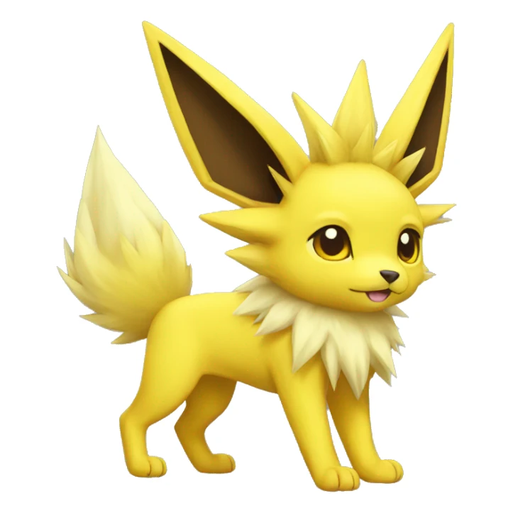 Jolteon full body sticker
