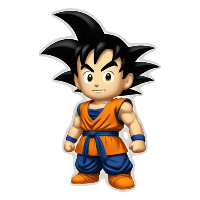 San goku sticker