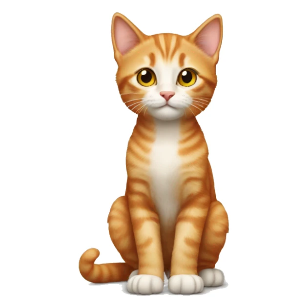 ginger kitten sticker