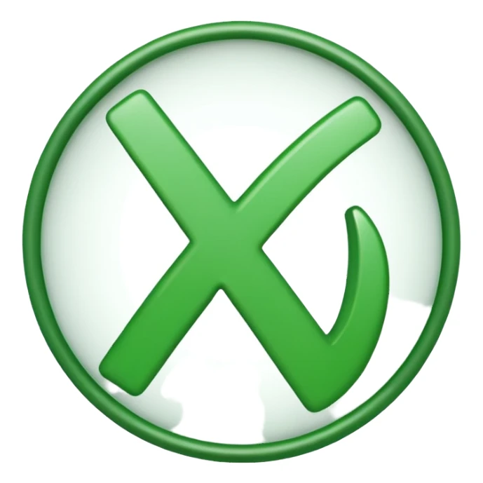 check mark with a slight curve sticker