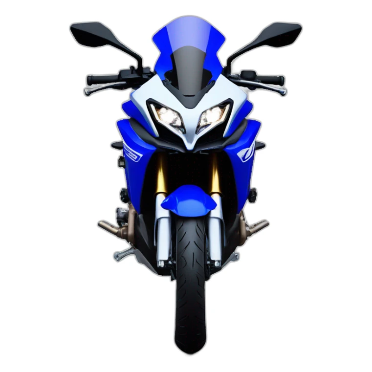 Yamaha tracer 7 icon performance blue and silver sticker