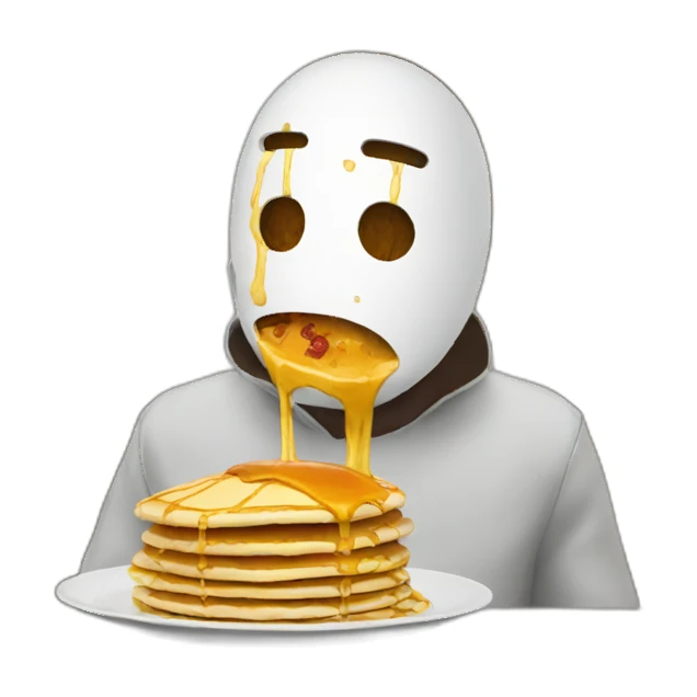 Elon mask eat pancake sticker