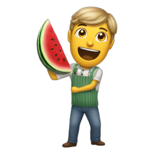 Ahs williams cutting watermelon sticker